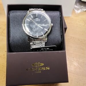 New Oniss Paris Model Sorrento ON2626-MBK Quartz Men's Watch